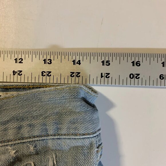 Rag‎ & Bone Women's Marilyn High Waist Distressed Raw Hem Jeans In Union Size 26 - Picture 13 of 15